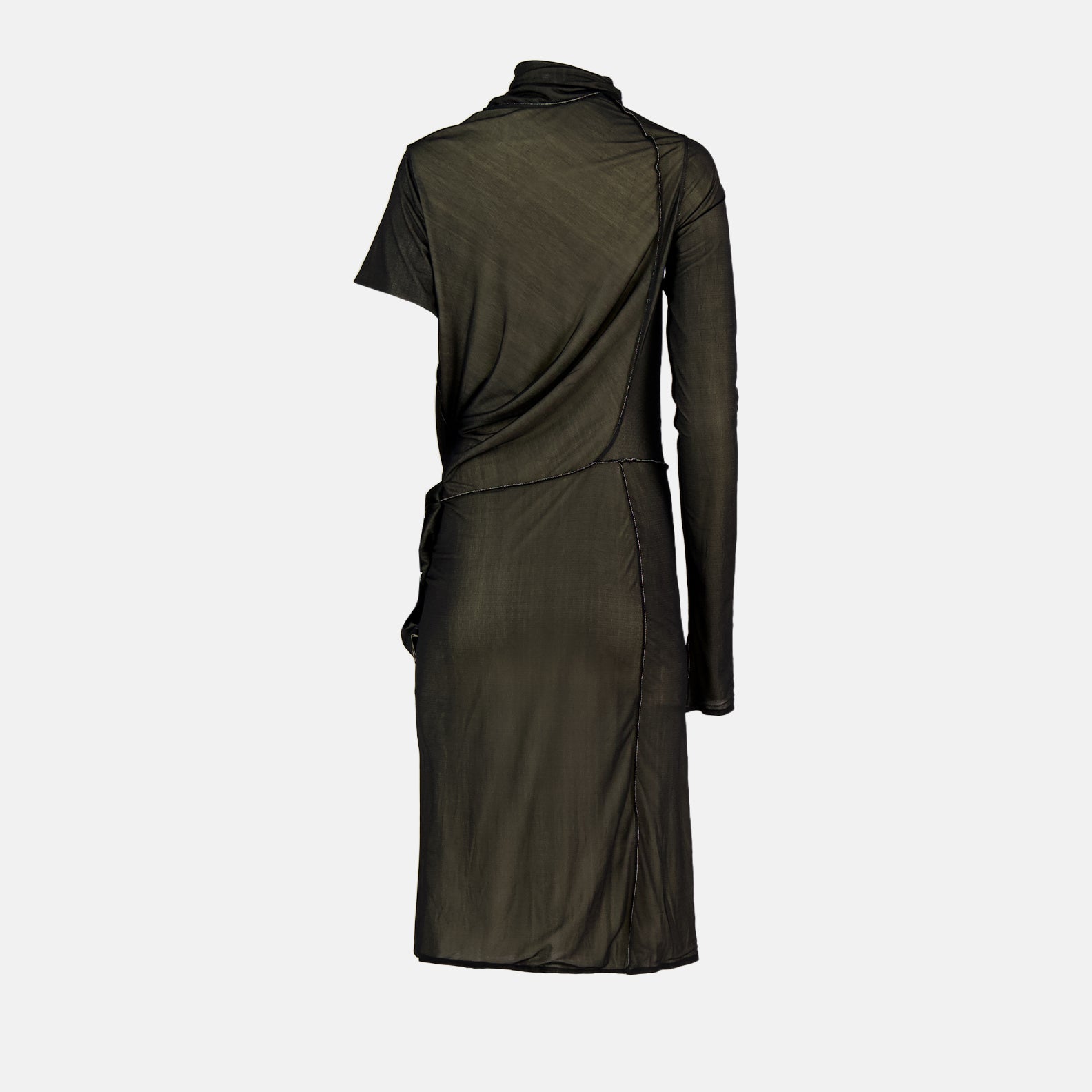 Robes Robe asymétrique Maison Margiela Noir Femme