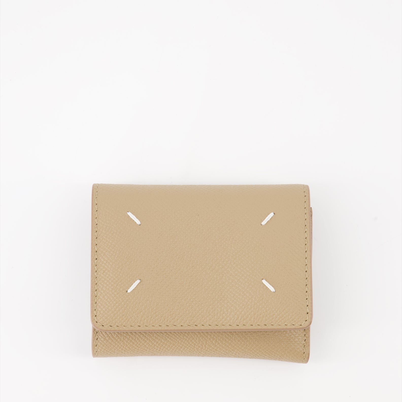 Petite maroquinerie Portefeuilles Four Stitches Maison Margiela Beige Femme