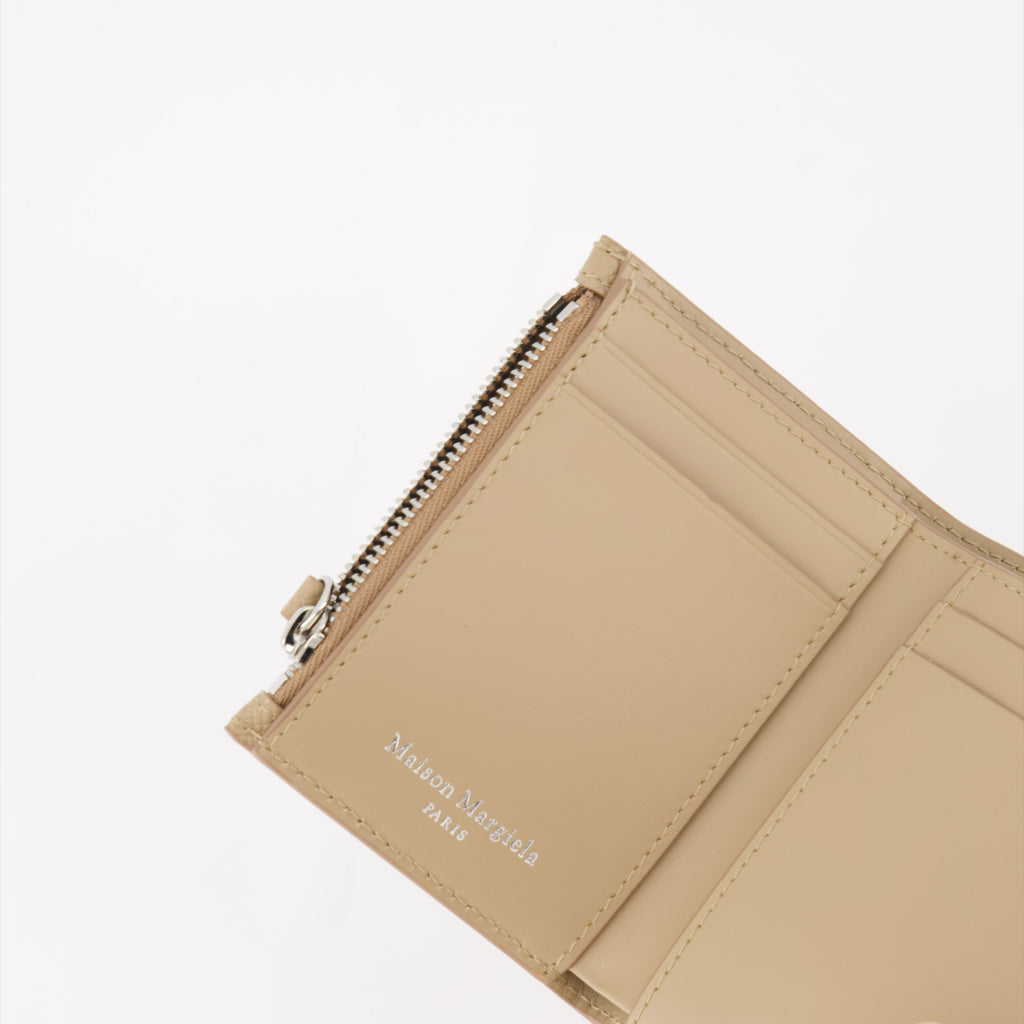 Petite maroquinerie Portefeuilles Four Stitches Maison Margiela Beige Femme