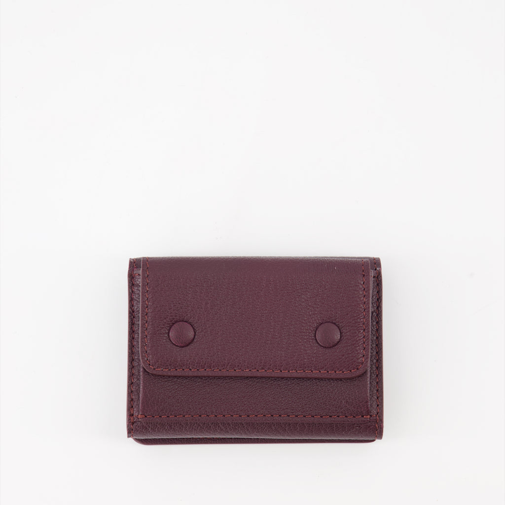 Kleine lederwaren Portefeuilles Four Stitches Maison Margiela Lila Unisex