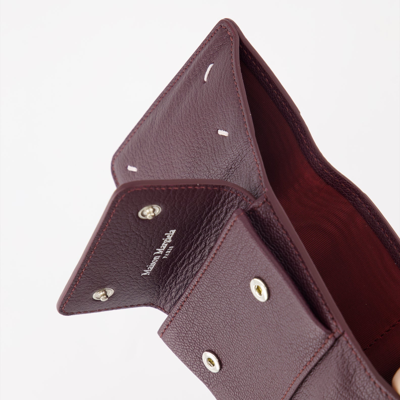 Petite maroquinerie Portefeuilles Four Stitches Maison Margiela Violet Unisexe