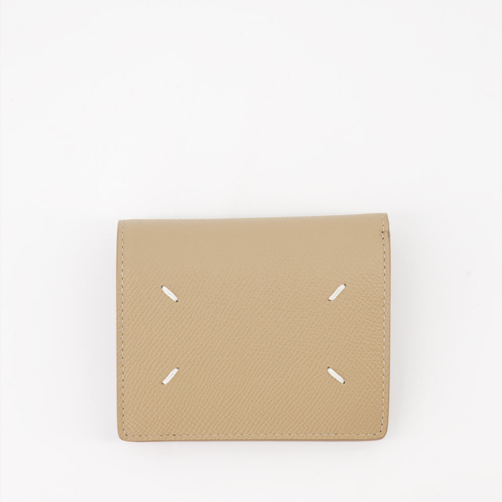 Petite maroquinerie Portefeuilles Four Stitches Maison Margiela Beige Femme
