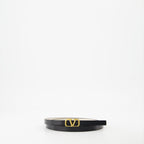 Cintos Ceinture réversible VLogo Valentino Garavani Preto Femme