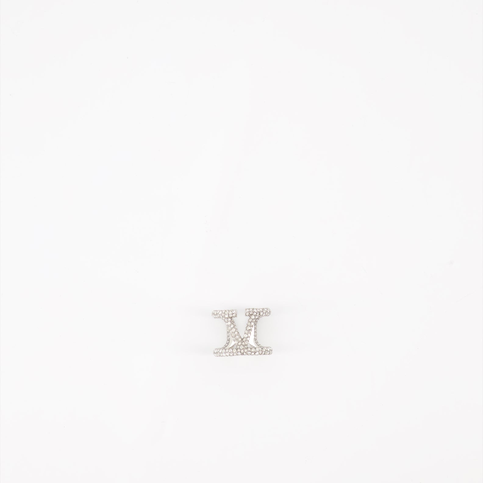 Bijoux Bague VLogo Valentino Garavani Argenté Femme