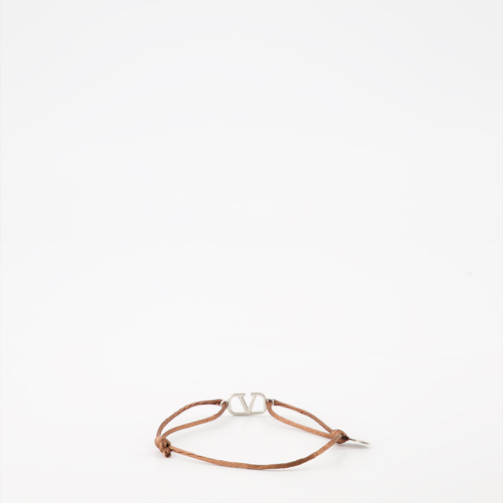 Bijoux Bracelet VLogo Valentino Garavani Marron Homme