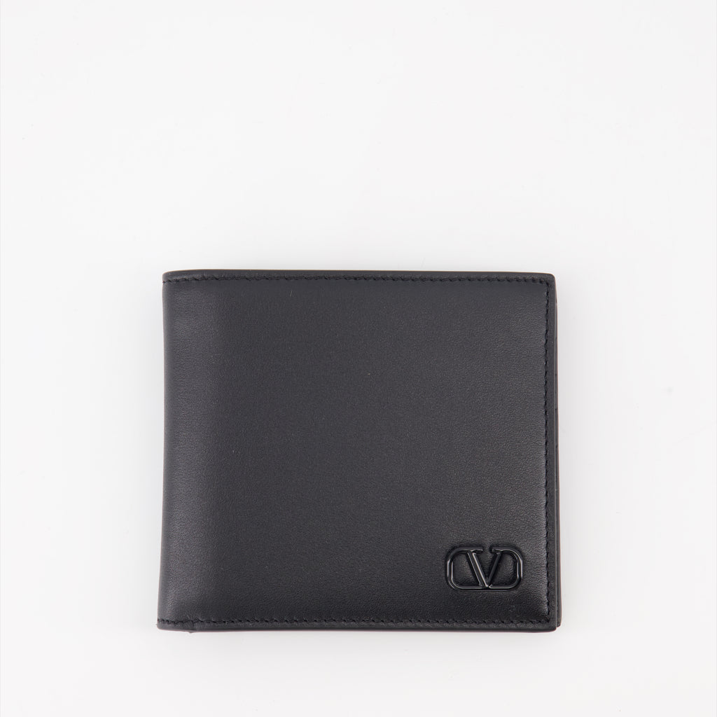 Small leather goods VLogo Wallet Valentino Garavani Black Man