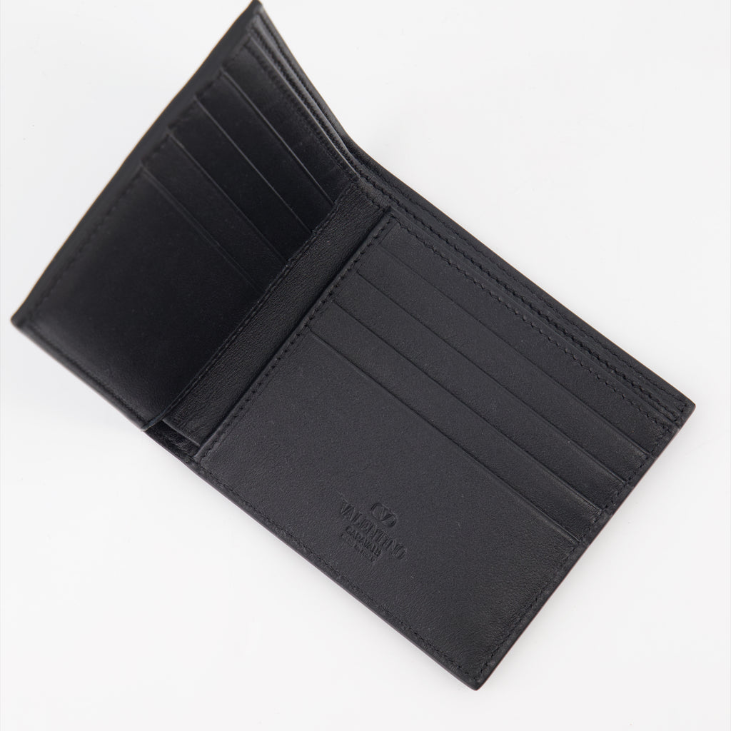 Small leather goods VLogo Wallet Valentino Garavani Black Man