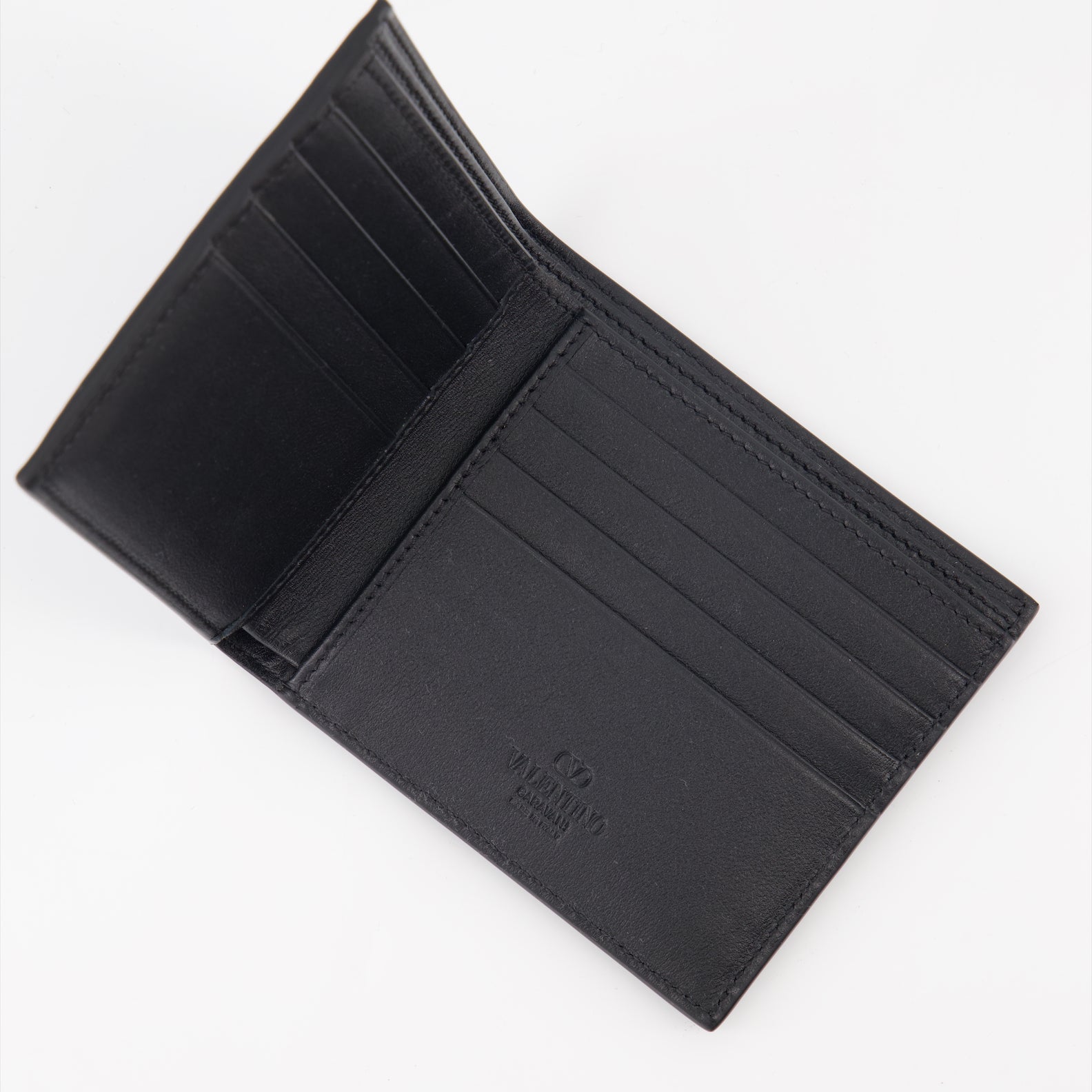 Small leather goods VLogo Wallet Valentino Garavani Black Man