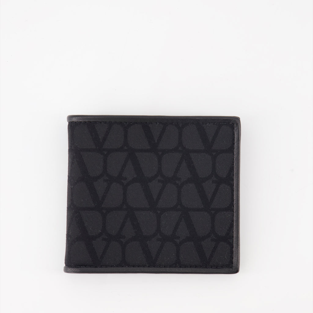 Small leather goods Monogram wallet Valentino Garavani Black Man