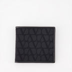 Small leather goods Monogram wallet Valentino Garavani Black Man
