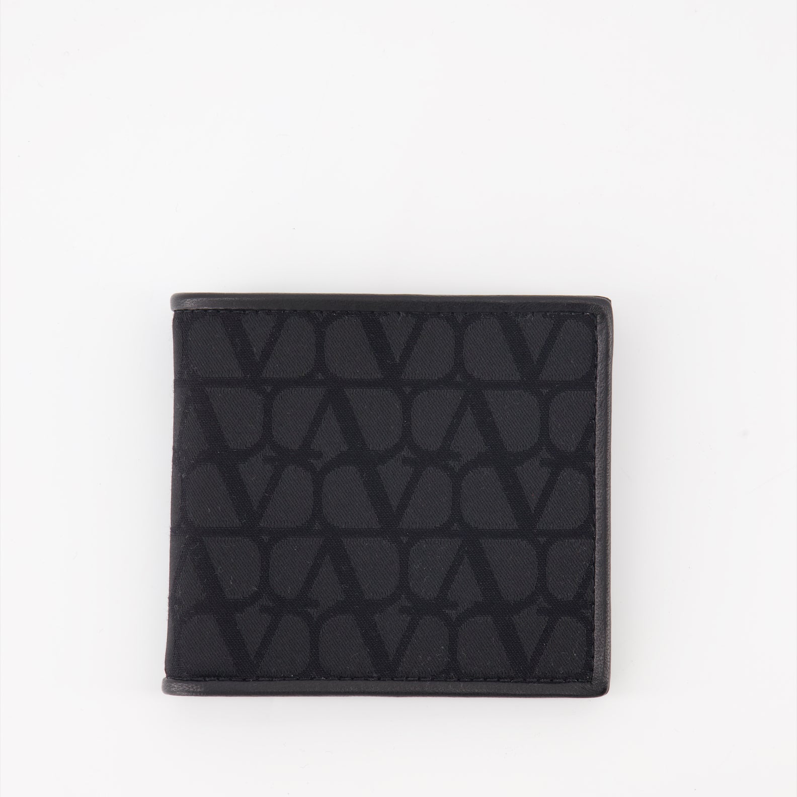 Small leather goods Monogram wallet Valentino Garavani Black Man