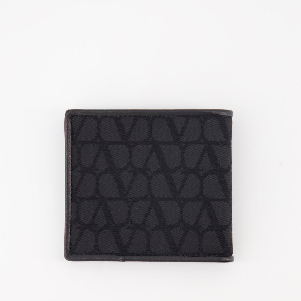 Small leather goods Monogram wallet Valentino Garavani Black Man