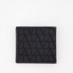 Small leather goods Monogram wallet Valentino Garavani Black Man