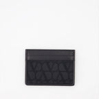 Small leather goods Monogram card holder Valentino Garavani Black Man