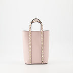 Bolsos tipo cubo Petit sac Rockstud Valentino Garavani Rosa Femme