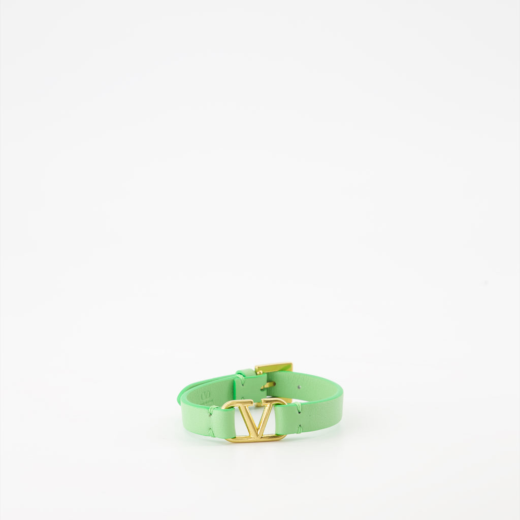 Bijoux Bracelet VLogo Valentino Garavani Vert Femme