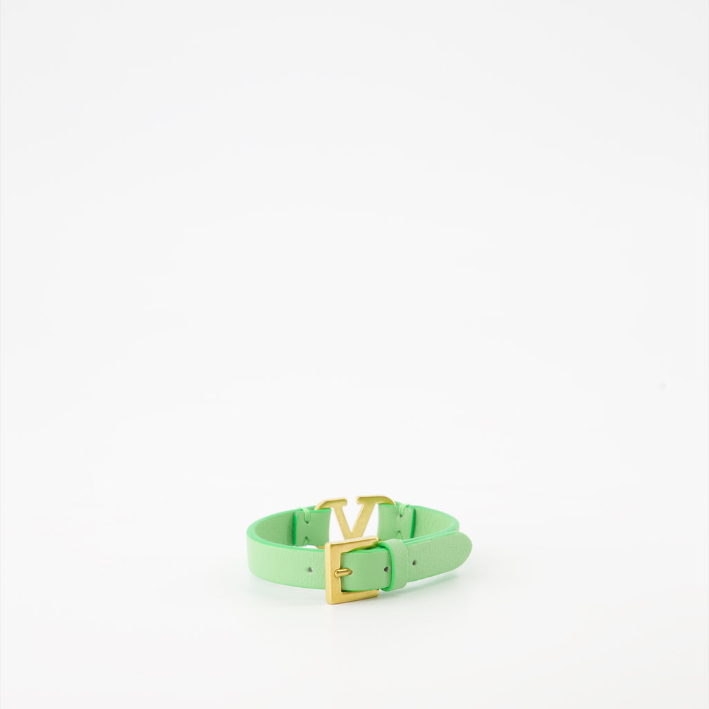Bijoux Bracelet VLogo Valentino Garavani Vert Femme