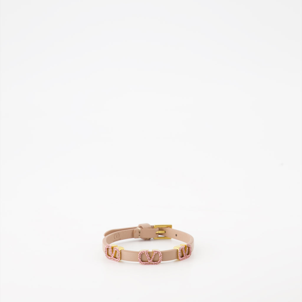 Bijoux Bracelet VLogo Valentino Garavani Beige Femme