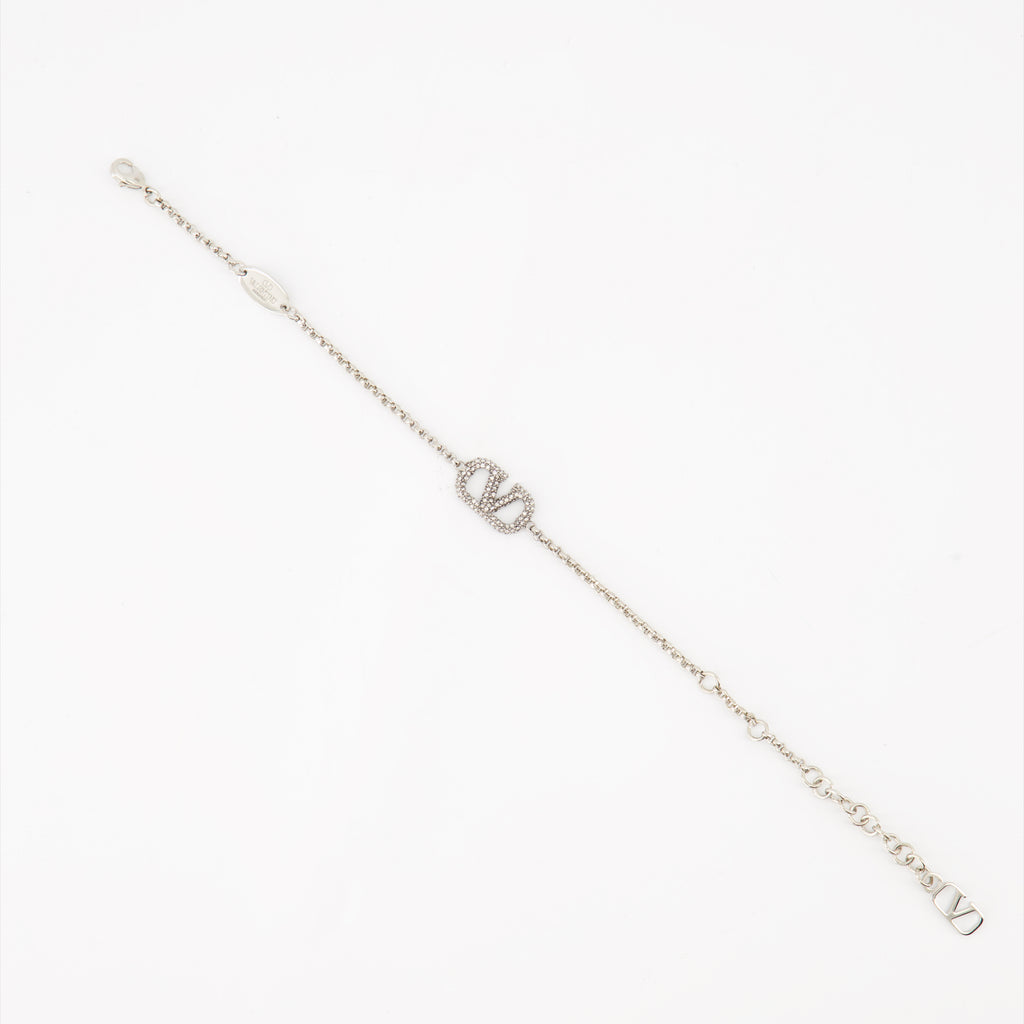 Bijoux Bracelet VLogo Valentino Garavani Argenté Femme