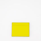 Pequenos artigos de couro Porte-cartes VLogo Valentino Garavani Amarelo Femme