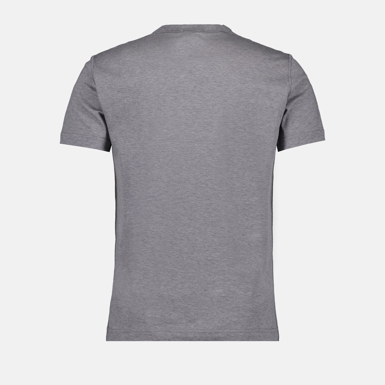 T-shirt T-shirt à logo plaque Dolce & Gabbana Grigio Homme