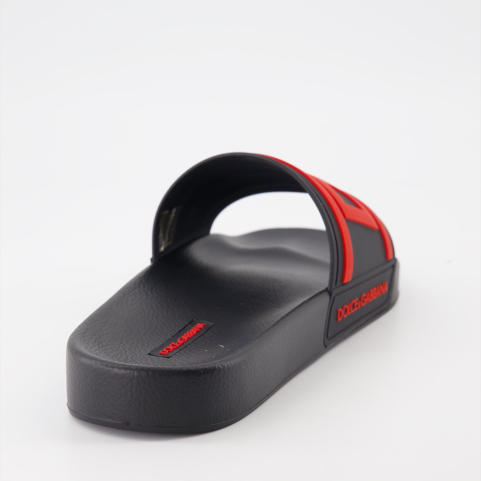 Zapatos abiertos Claquettes D&G Dolce & Gabbana Negro Homme