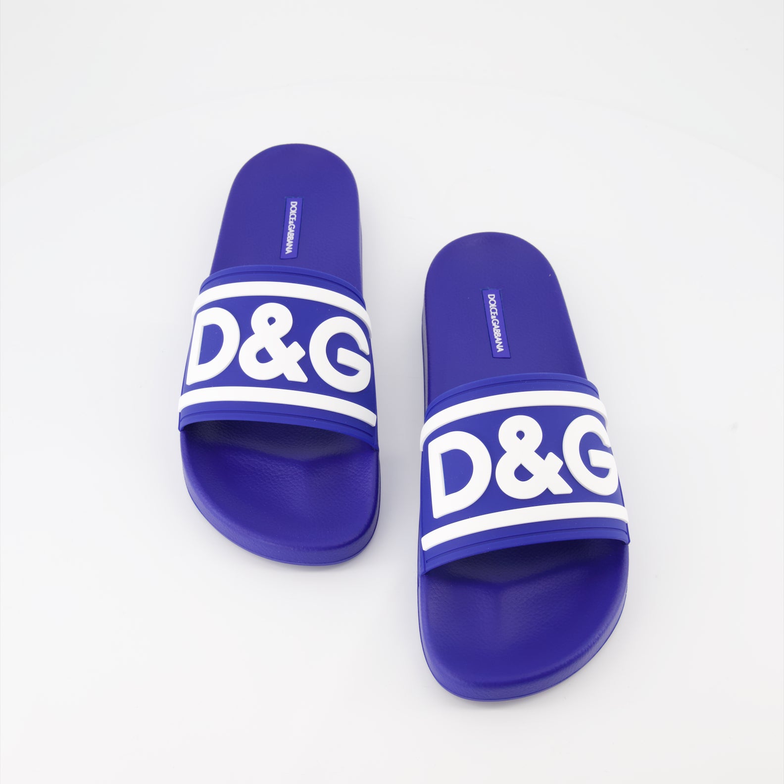 Zapatos abiertos Claquettes D&G Dolce & Gabbana Azul Homme