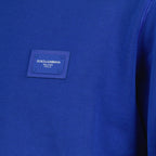 스웨트셔츠 Sweatshirt à logo plaque Dolce & Gabbana 파란색 Homme