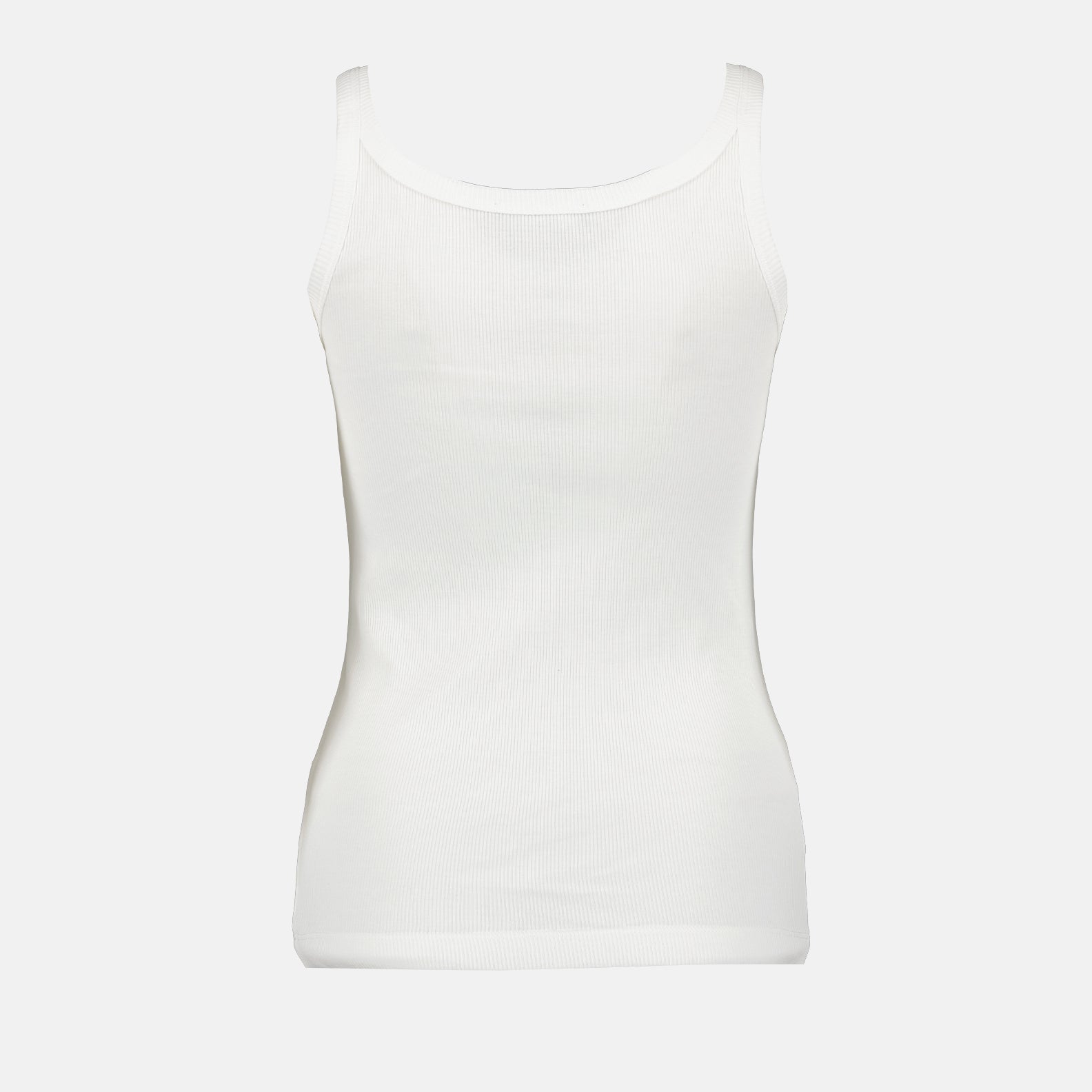 Tops Débardeur à logo plaque Dolce & Gabbana Branco Femme