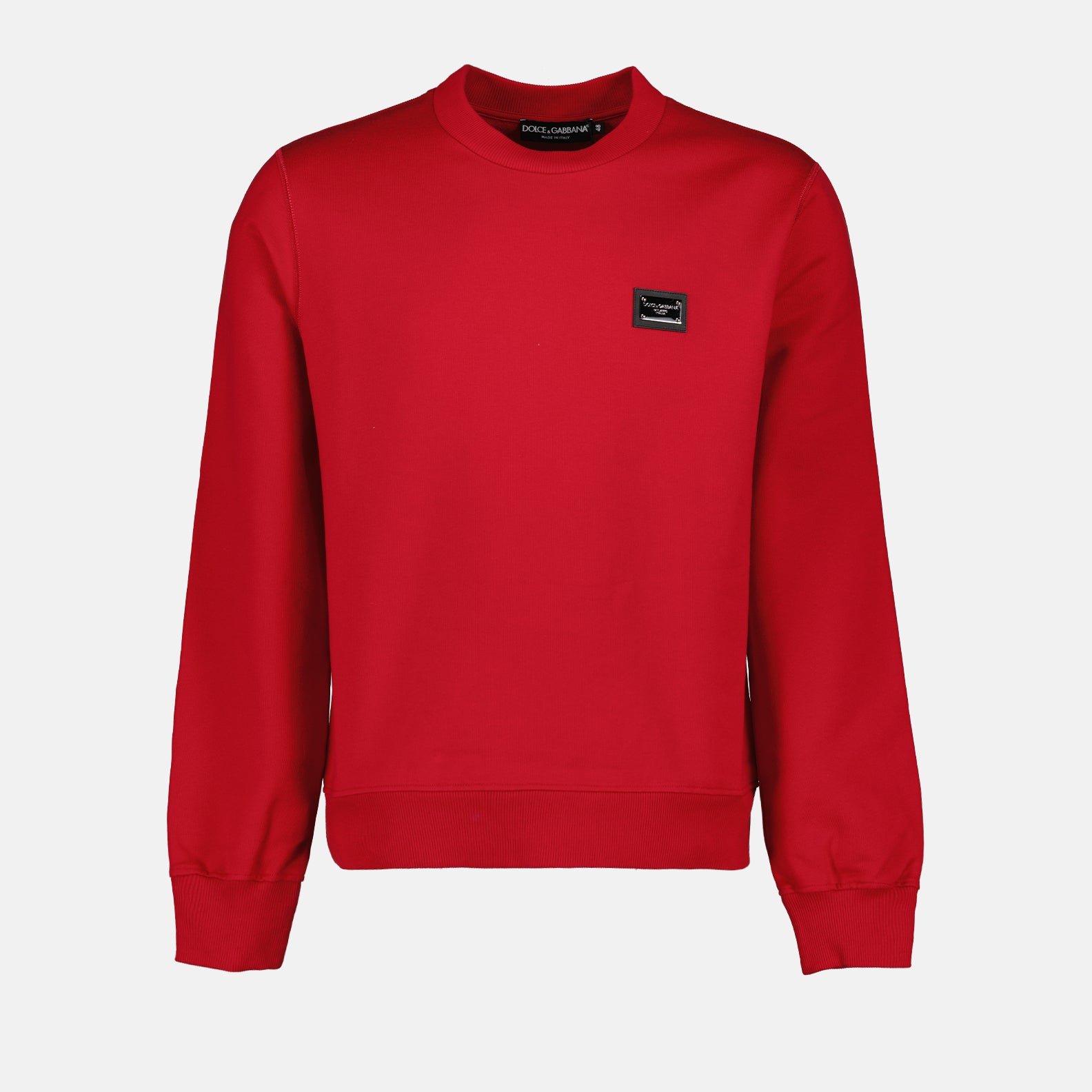Sweatshirt à logo plaque