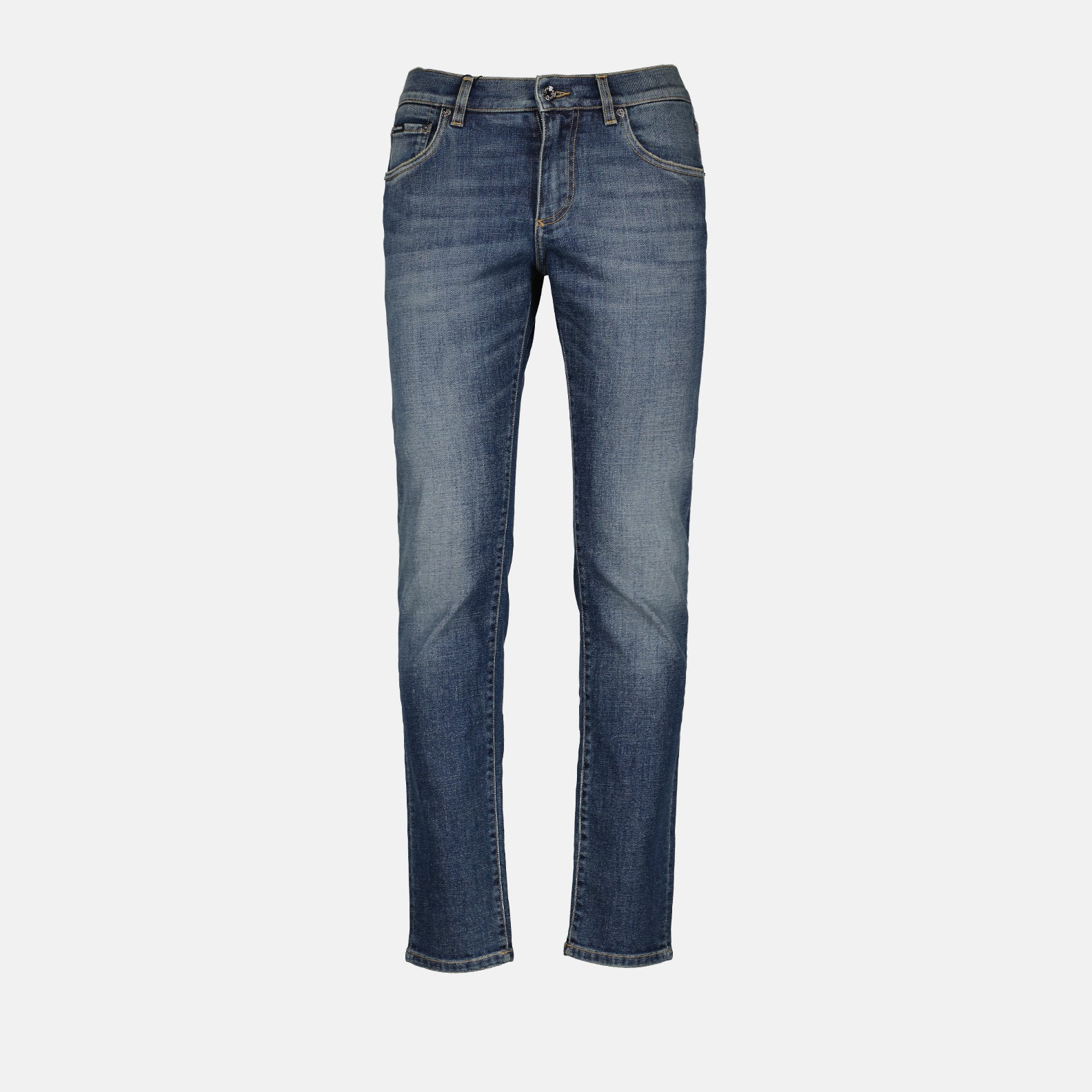 Pantalons Jean droit Dolce & Gabbana Bleu Homme