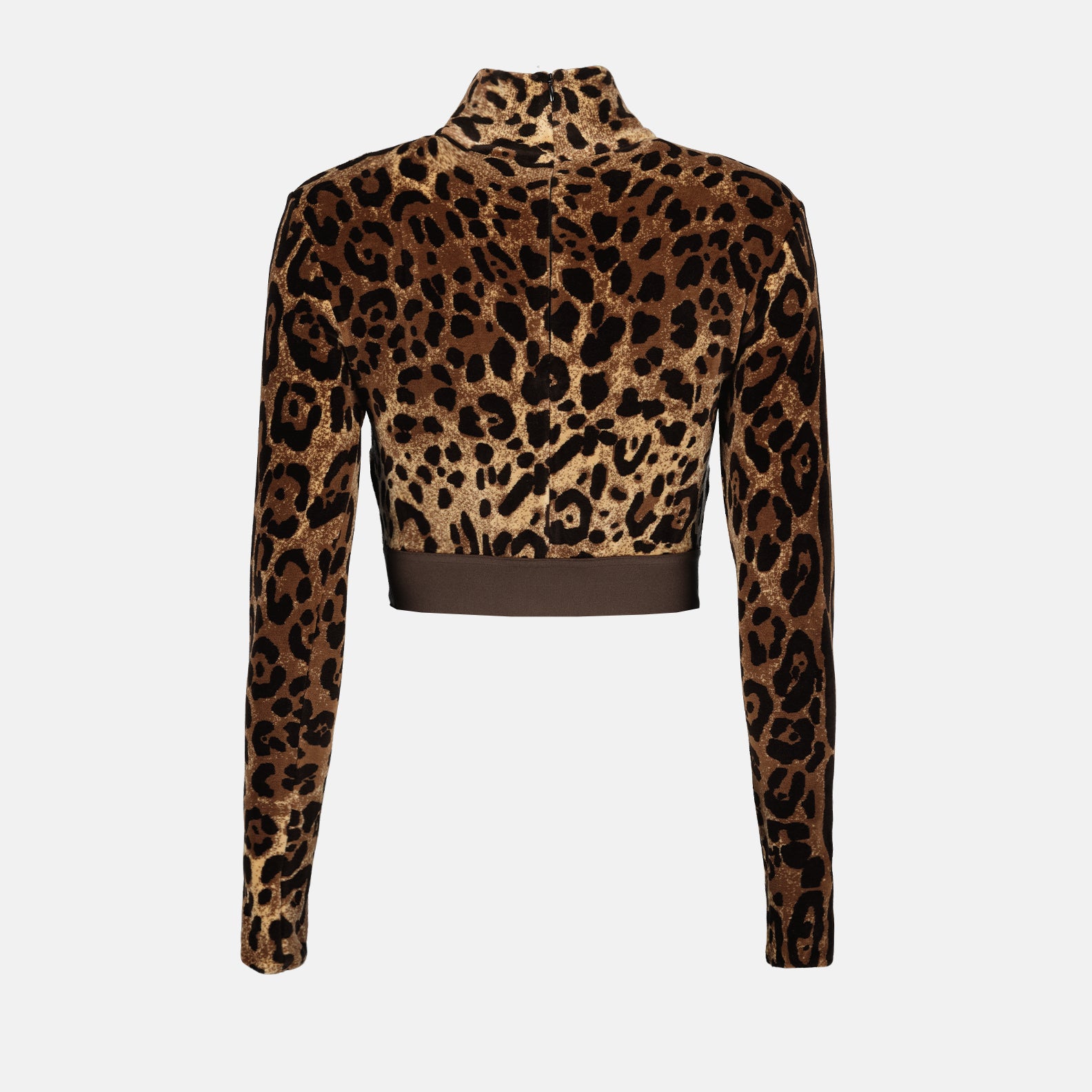 Tops Crop-top léopard Dolce & Gabbana Marrom Femme