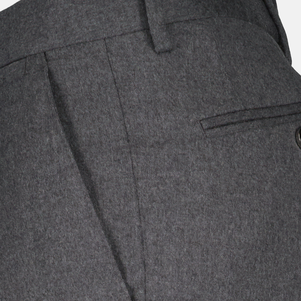 Pants Pleated pants Dolce & Gabbana Gray Man