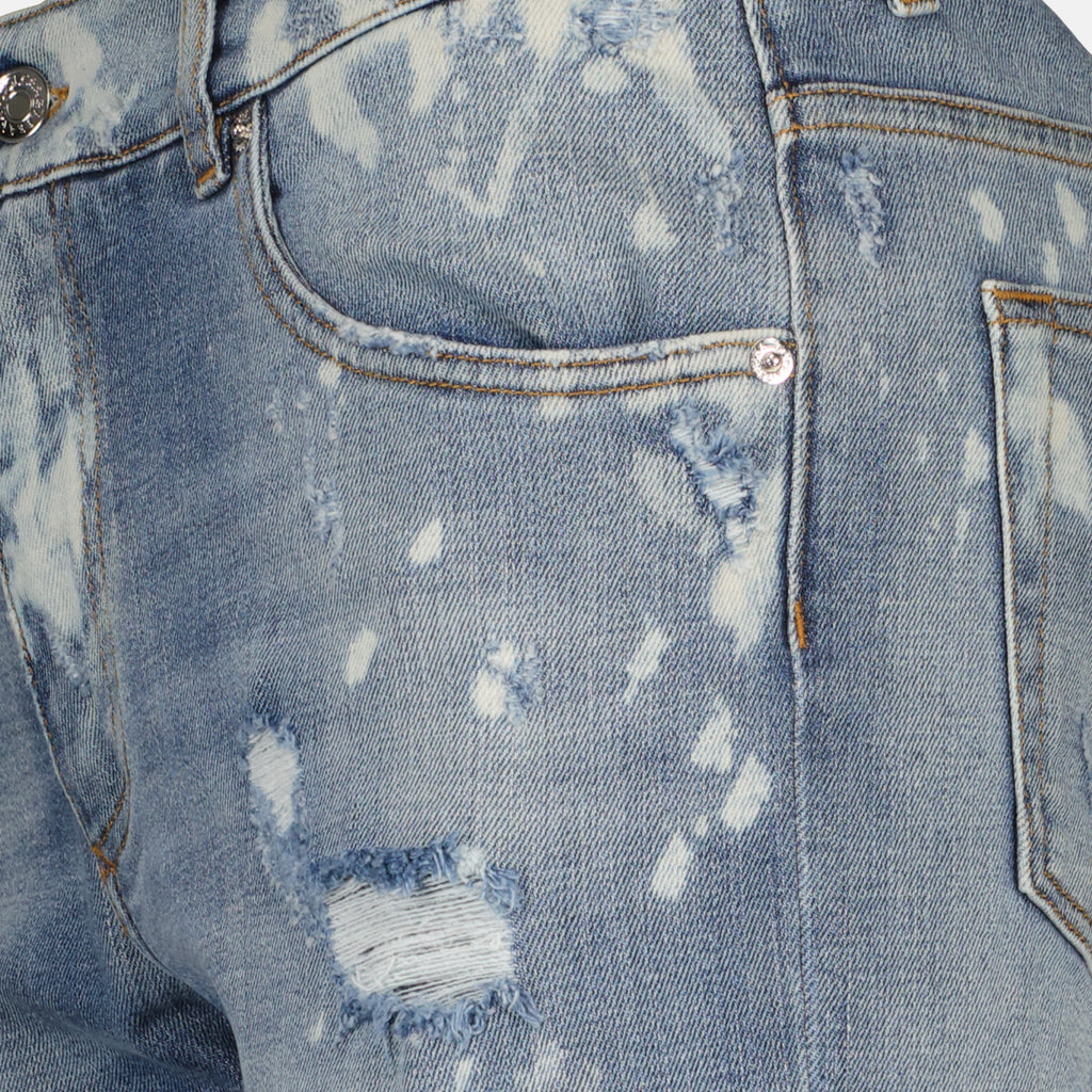 Pantalons Jean à effet usé Dolce & Gabbana Bleu Homme