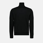 Prendas de punto Col roulé à logo plaque Dolce & Gabbana Negro Homme