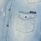 Camisas Chemise en jean Dolce & Gabbana Azul Homme