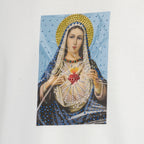 T-shirt T-shirt à imprimé religieux Dolce & Gabbana Bianco Homme