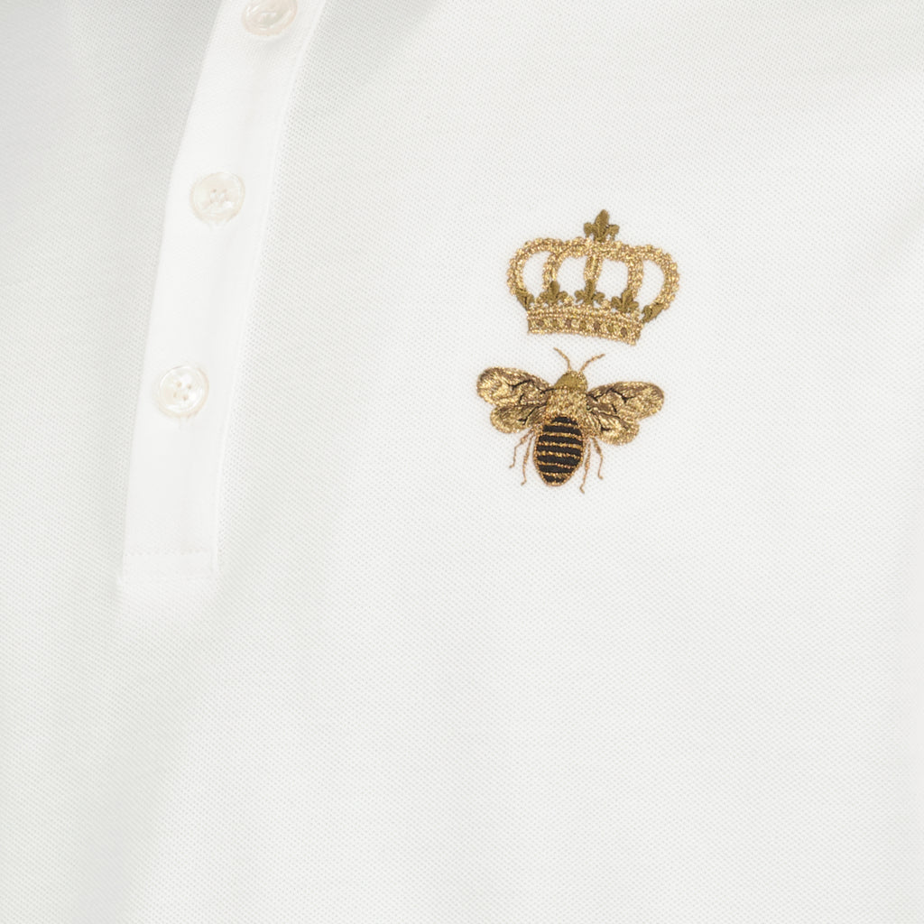 Polos Polo abeille Dolce & Gabbana Blanco Homme