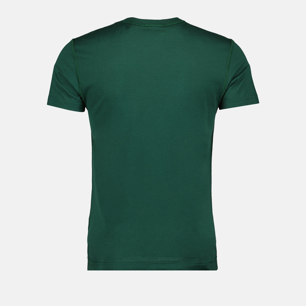 T-Shirts T-shirt à logo plaque Dolce & Gabbana Grün Homme