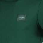 T-Shirts T-shirt à logo plaque Dolce & Gabbana Grün Homme