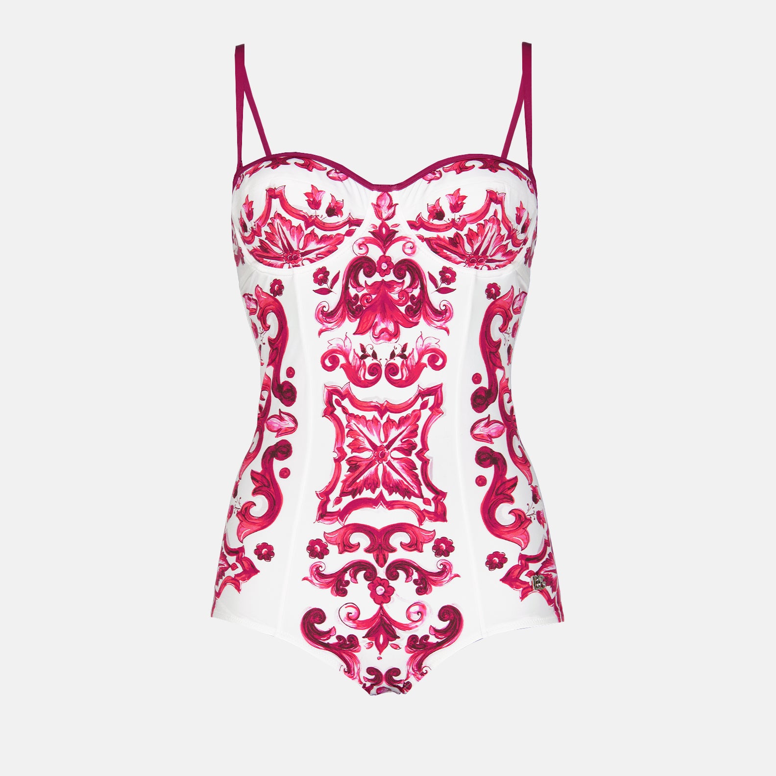 Beachwear Maillot de bain Majolique Dolce & Gabbana Rose Femme