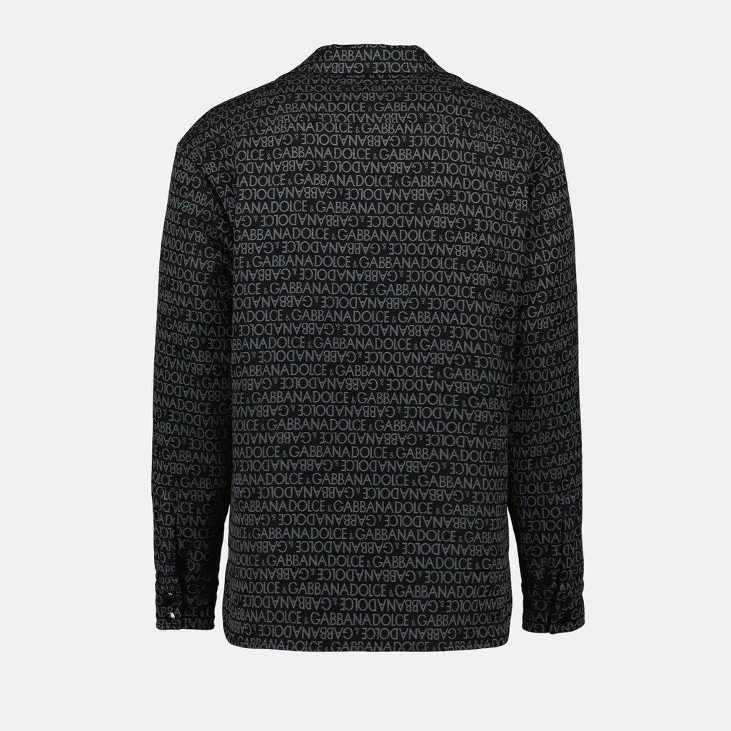 Camicie Camicia Monogrammata Dolce & Gabbana Grigio Homme