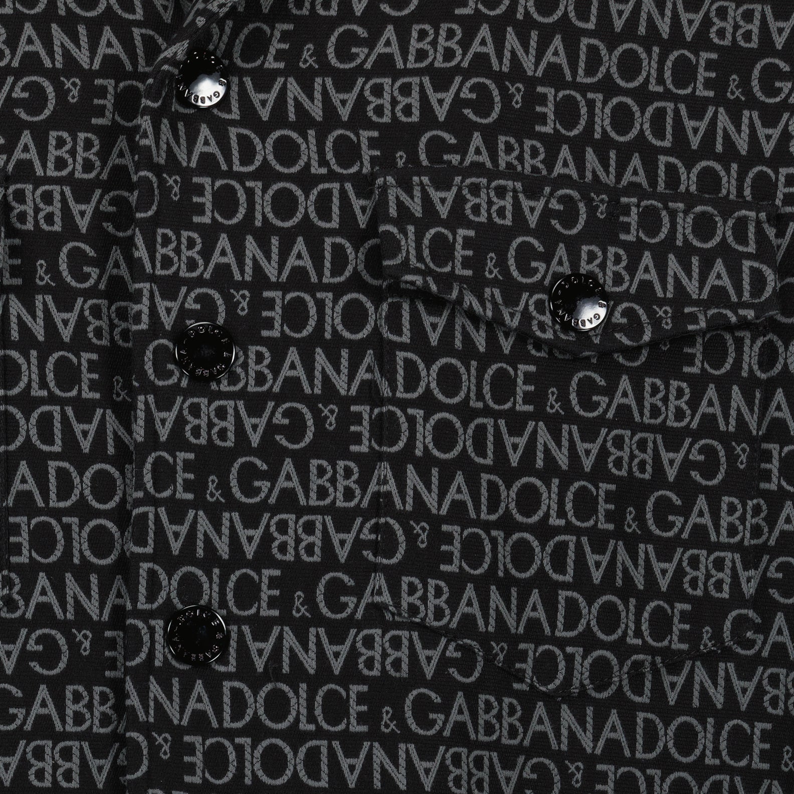 Hemden Monogrammierte Hemd Dolce & Gabbana Grau Homme