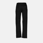 Pantalons Jean droit noir Dolce & Gabbana Noir Femme
