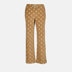 Pants Logo jogging pants Dolce & Gabbana Brown Man