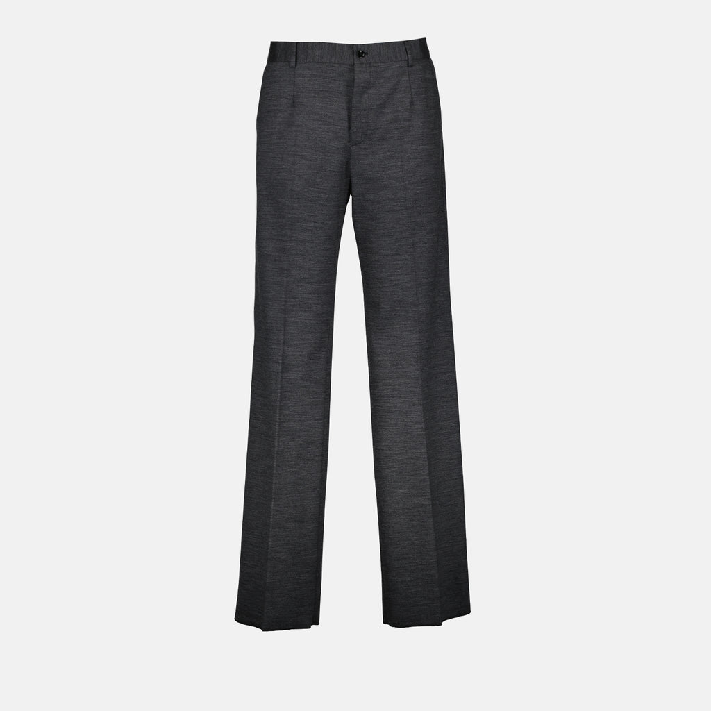 Pants Straight pants Dolce & Gabbana Gray Man