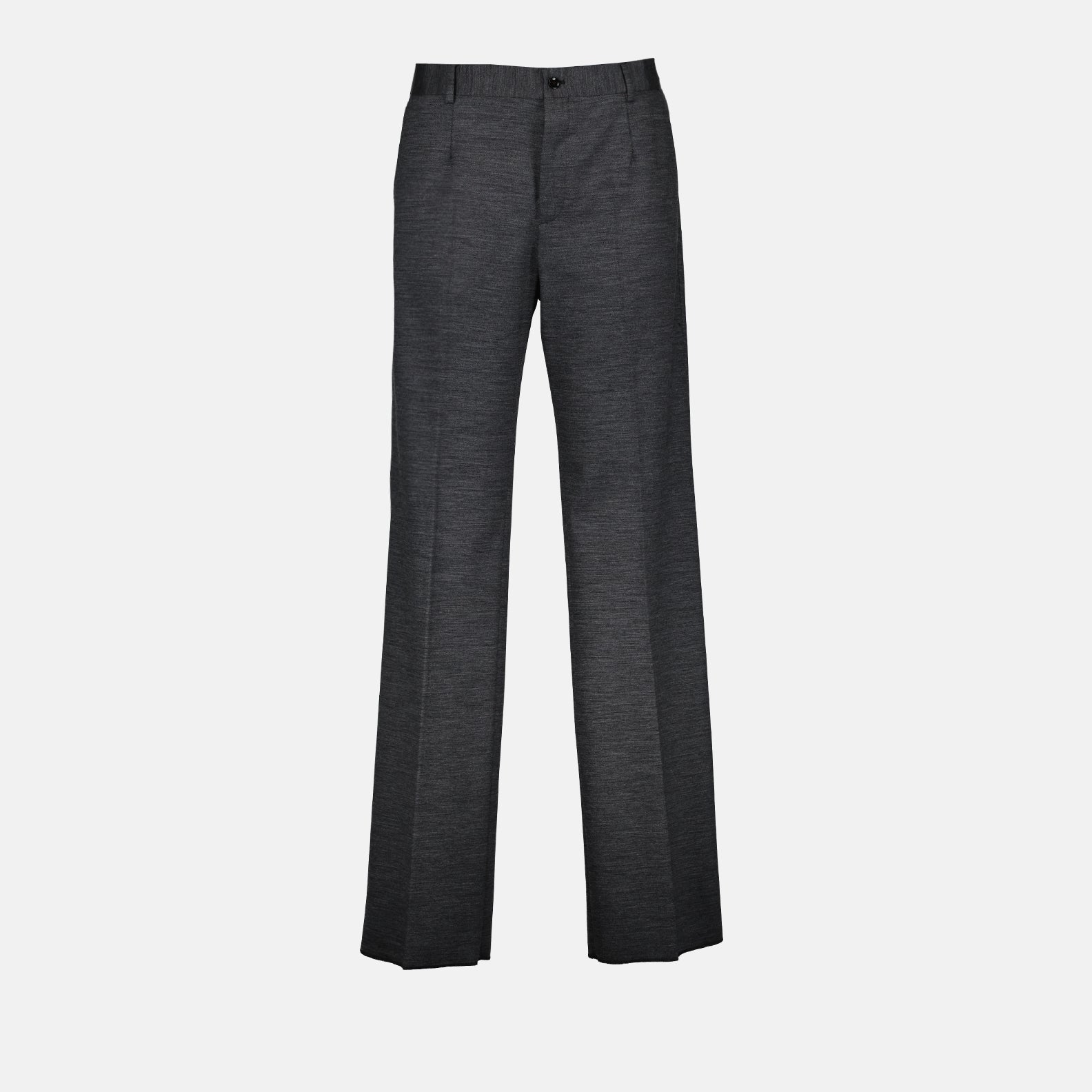 Pantalones Pantalon droit Dolce & Gabbana Gris Homme
