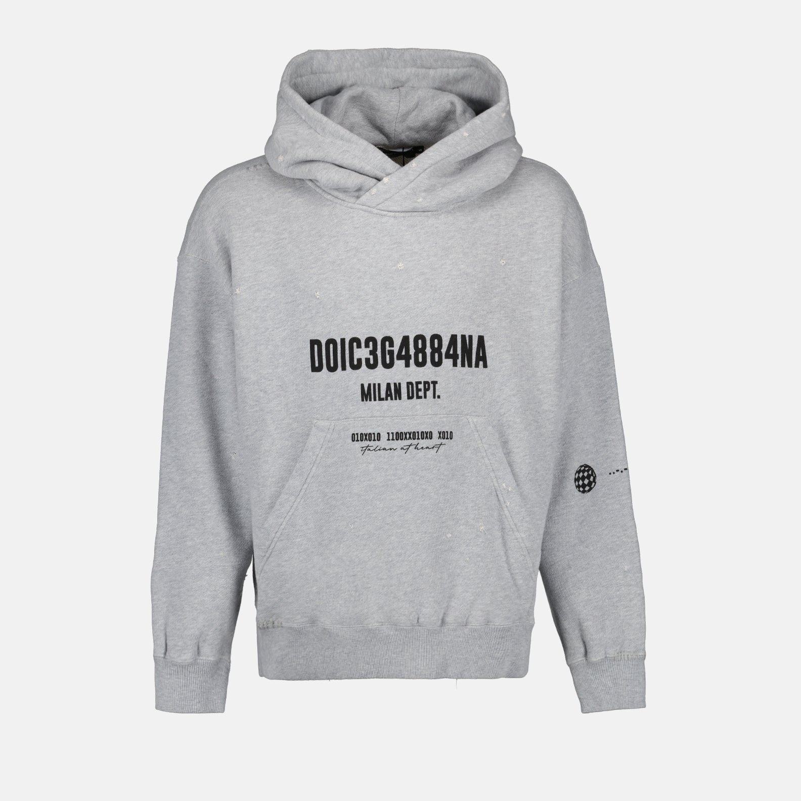 Sweat à capuche imprimé