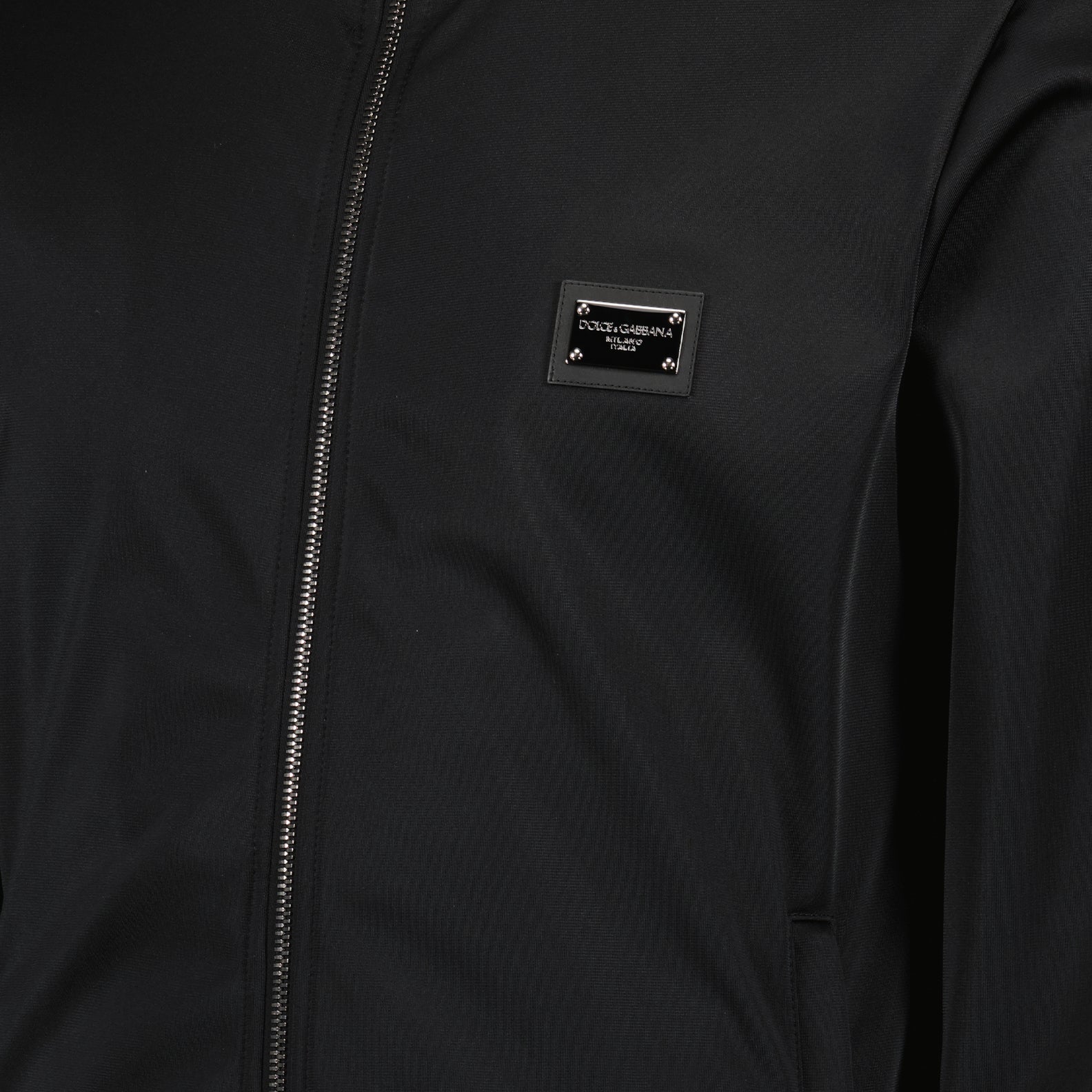 Jaquetas Veste à logo plaque Dolce & Gabbana Preto Homme