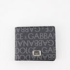 Small leather goods Monogram wallet Dolce & Gabbana Gray Man